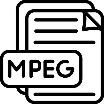 MPEG File Format Icon