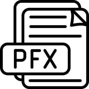 PFX File Format Icon