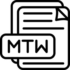 MTW File Format Icon