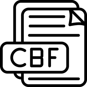 CBF File Format Icon