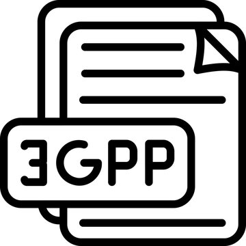 3GPP File Format Icon