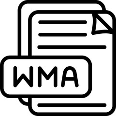 WMA File Format Icon