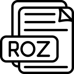 ROZ File Format Icon