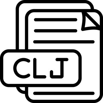 CLJ File Format Icon