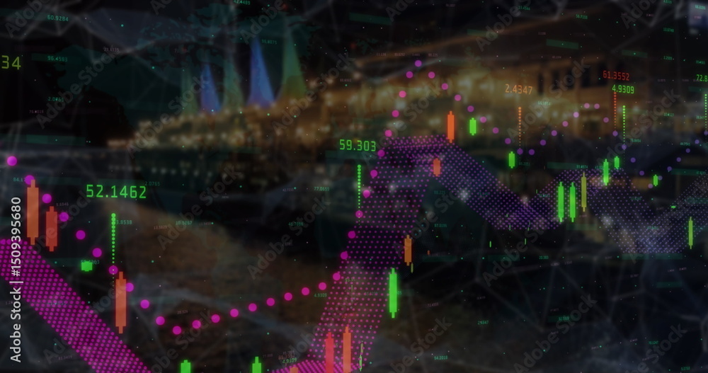 Poster image of data processing over ferry