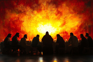 Jesus at the Last Supper