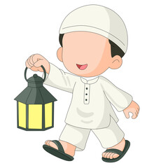Boy With A Lantern