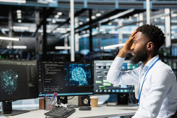 Data center admin troubled by errors while using machine learning algorithms to analyze datasets....