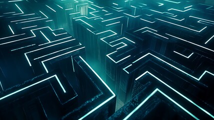 Architectural structural abstract background with modern geometry and minimal design 