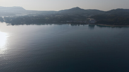 沖縄の海ドローン空撮