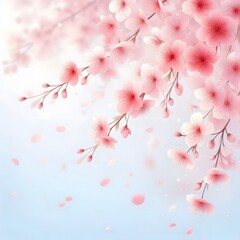 Fototapeta premium cherry blossom background