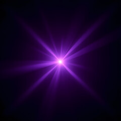 Purple Lens Flare