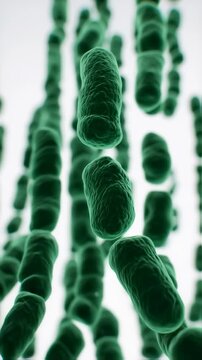 Vertical video Long-lived human cells animation