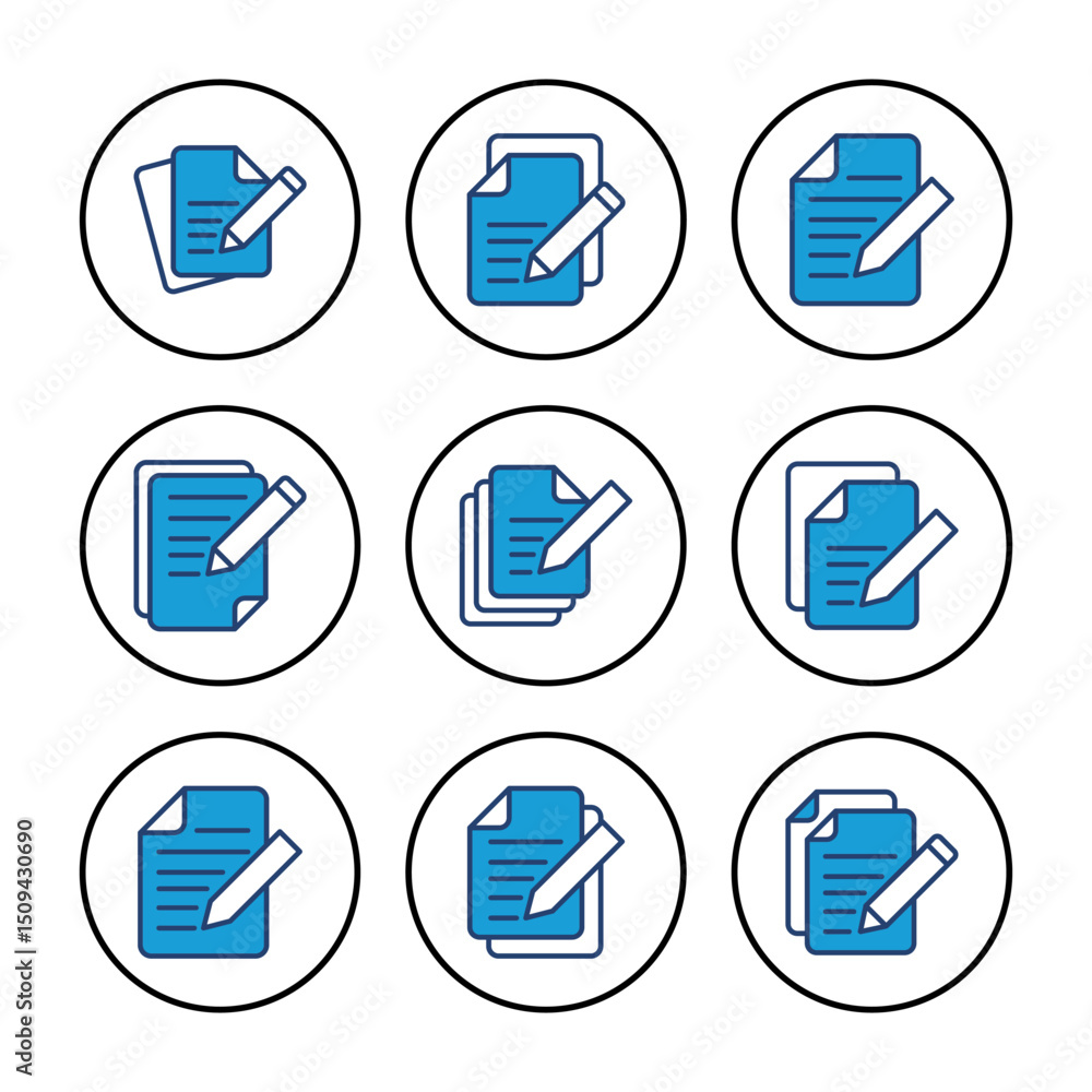 Poster note icon vector. notepad icon vector