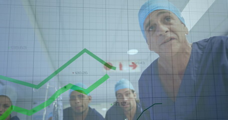 Statistical data processing over team of diverse surgeons rushing a patient to operation theatre