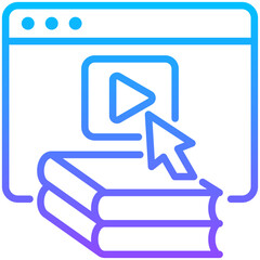 Online Course Icon
