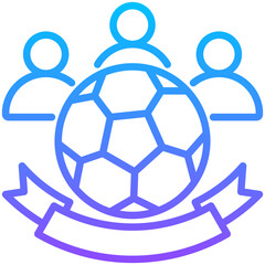 Obraz premium Sport Team Icon