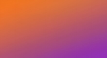 Naklejka premium Vibrant Orange to Purple Gradient Background - Abstract Texture, Smooth Transition, Colorful Backdrop