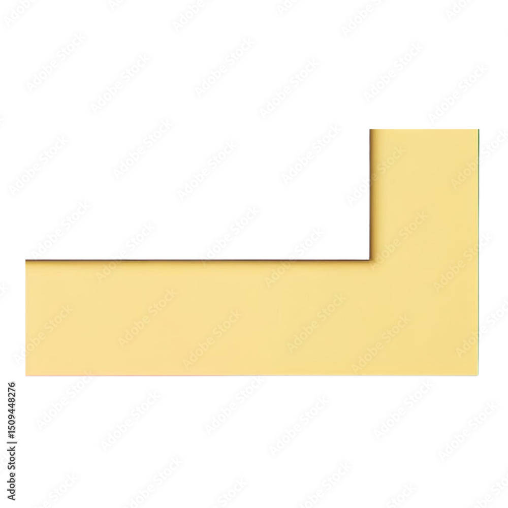Poster gold geometric shape design element for graphic design projects and creative visual content creation