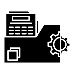 Folder management icon