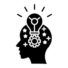 creative thinking icon