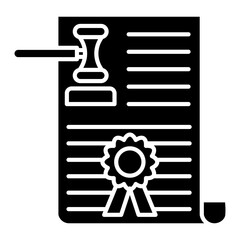legal contract icon