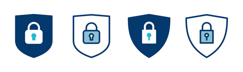 Security icon vector isolated on white background. protection icon. privacy. vpn