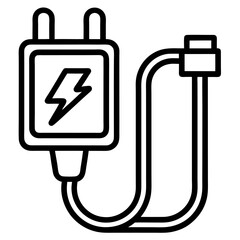 Phone charger plug power adapter cable electricity device