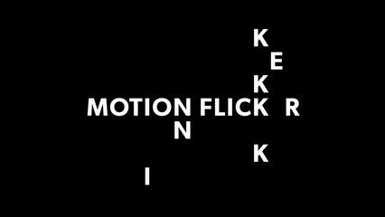 Motion Flicker Overlay Titles