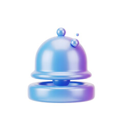 Notification Alert Bell 3D Icon Reminder Update Message New Item Indicator
