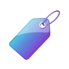 Price Tag Label 3D Icon Sale Discount Retail Shopping Offer Promotion Badge