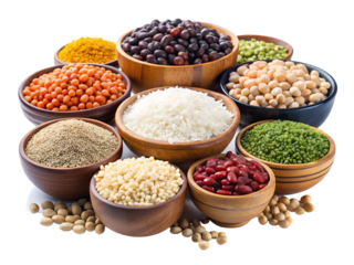 dried fruits and nuts in the market isolated on white background.PNG Transparent file type with high definition picture quality available.