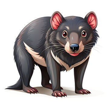 Cartoon illustration of animan isolated on white background. PNG Transparent file type with high definition quality And vibrant color grading Available.