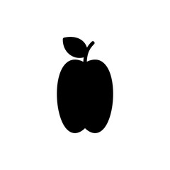 Apple icon symbol for apps and websites. Apple sign and symbols for web design.