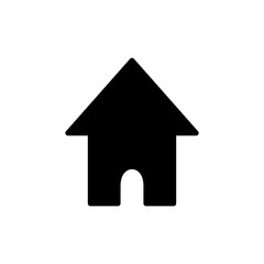 House icon symbol for apps and websites. Home sign and symbol