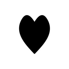 Love icon symbol for apps and websites. Heart sign and symbol. Like icon vector.