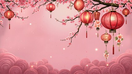 christmas background with balloons