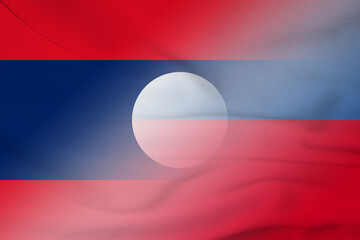 Laos and Liechtenstein government flag international negotiation LIE LAO