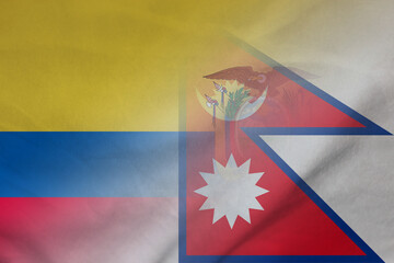 Ecuador and Nepal government flag international contract NPL ECU
