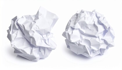 paper,white,crumpled,textured,wrinkled,background,isolated,blank,crease,object,trash,recycle,rough,sheet,ball,folded,clean,crumple,discarded,document,office,material,space,empty,minimal,wrinkle,abstra