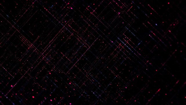 Abstract red digital light trails in diagonal lines over a dark background, evoking a techy and mysterious futuristic ambiance.

 - Powered by Adobe