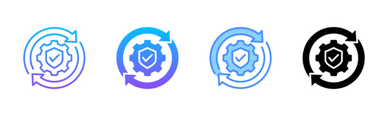 Operational Multi Style Icon Set