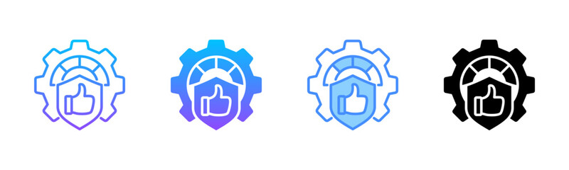 Benchmarking Multi Style Icon Set