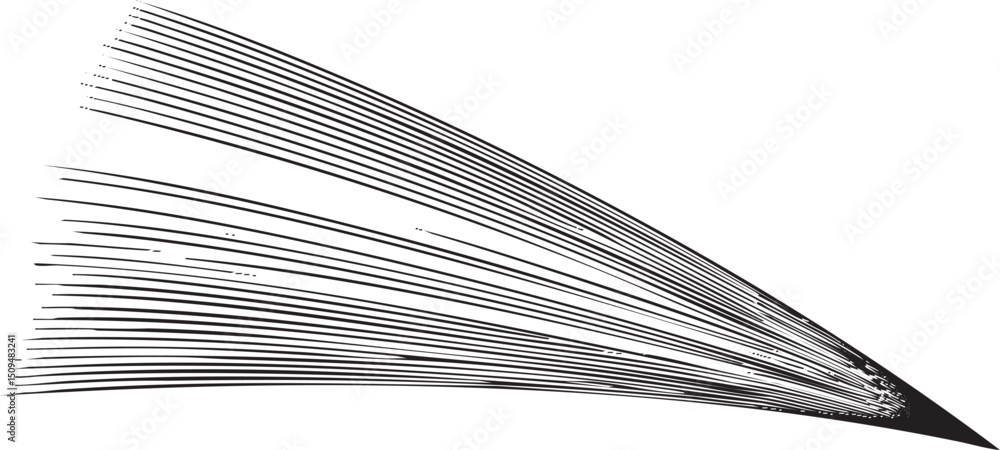 Poster single dark extends outward from a central point creating radiating lines.