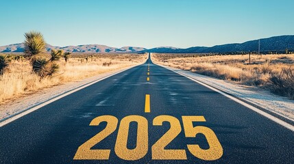 The road and its surroundings are grasslands.