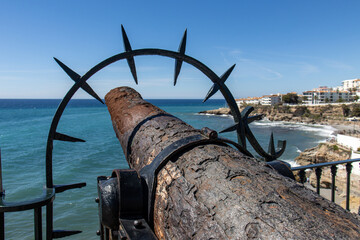 old rusted cannon