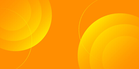 Abstract orange gradient background. Dynamic shapes composition. Eps10 vector