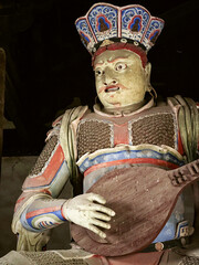 Obraz premium Shanxi Ancient Architecture Grottoes and Mural Paintings