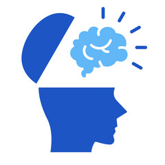 Open Mind  Icon Element For Design	