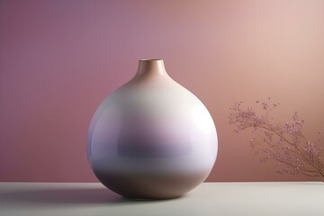 vase on a wall